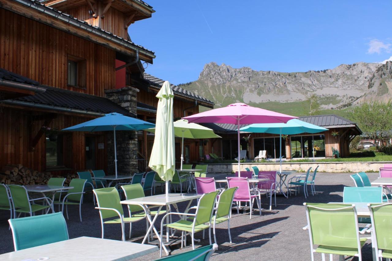 Chalet Hotel Vaccapark Praz de Lys Exteriör bild
