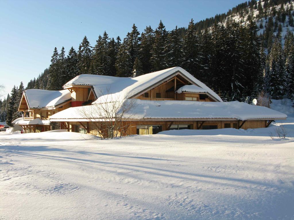 Chalet Hotel Vaccapark Praz de Lys Exteriör bild